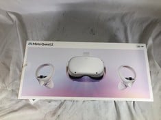 META QUEST 2 128 GB ALL IN ONE VR HEADSET: MODEL NO KW49CM: LOCATION - L