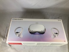 META QUEST 2 128 GB VR HEAD SET: MODEL NO KW49CM: LOCATION - L