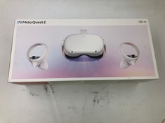 META QUEST 2 128GB VR HEADSET (RRP - £349): MODEL NO KW49CM: LOCATION - J