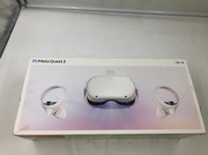 META QUEST 2 128GB VR HEADSET (RRP - £349): MODEL NO KW49CM: LOCATION - J