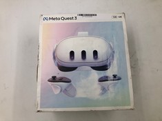 META QUEST 3 128 GB VR HEADSET (RRP - £479): MODEL NO S3A: LOCATION - J