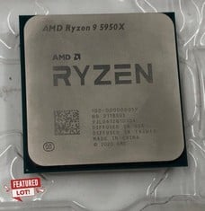 AMD RYZEN 9 5950X CPU (RRP - £749).: LOCATION - J