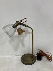 NKUKU RARNI TABLE LAMP - ANTIQUE BRSS - ONE SIZE (RL4701) RRP- £225