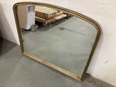 NKUKU ALMORA ARCHED MIRROR - ANTIQUE BRASS - LARGE (AM0701) RRP- £550