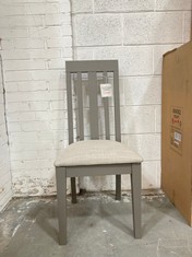 COOKHAM DINING CHAIR GREY 2-PACK RRP- £625