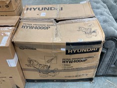 HYUNDAI PETROL PRESSURE WASHER - MODEL NO. HYW4000P - RRP Â£1000