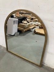 NKUKU MURWARA ARCH MIRROR - ANTIQUE BRASS (MM3301) RRP- £395