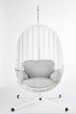 PORTOFINO HANGING EGG CHAIR GREY X0224 RRP- £279