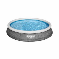 BESTWAY FAST SET FILL & RISE POOL 4.57M/1.07M RRP- £159.99