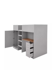 ATLANTA HIGH SLEEPER GREY BOXES 1-3 RRP- £349 (KERBSIDE PALLET DELIVERY)