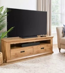 CLIFTON WIDE TV UNIT OAK RRP- £149