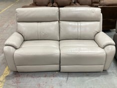 LAY-Z-BOY WINCHESTER 3 SEATER POWER MEZZO SOFA FOG RRP- £2,195