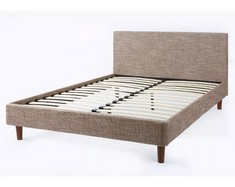 SLOANE KING SIZE BED FRAME NATURAL BOXES 1-2