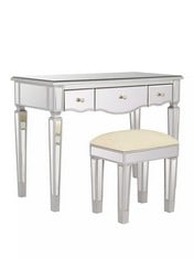 MIRAGE DRESSING TABLE & STOOL ONE COLOUR