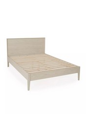 MARCEL DOUBLE BED FRAME LIGHT OAK BOXES 1-2 RRP- £164.99