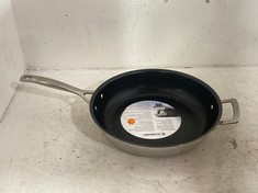 LE CREUSET 30CM 3-PLY STAINLESS STEEL FRYING PAN - RRP £195