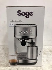 SAGE THE BAMBINO PLUS COFFEE MACHINE RRP £349.99