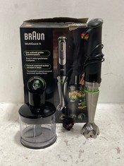 BRAUN MULTIQUICK 9 HAND BLENDER - MODEL NO.: MQ9187XLI - RRP £130