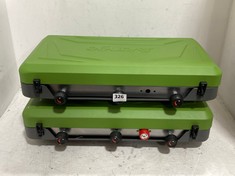 2 X VANGO 2-BURNER AND GRILL CAMPING COOLER - GREEN