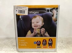 JOIE STAGES CAR SEAT IN COAL RRP £100