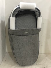 MAMAS & PAPAS OCARRO CARRYCOT - WOVEN GREY - RRP £100