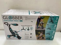 GLOBBER 4-IN-1 EXPLORER TRIKE - MINT GREEN - RRP £110