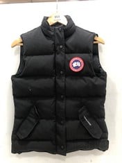 CANADA GOOSE GILET IN BLACK SIZE S 165/88A