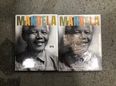 2 X MANDELA IN HONOR OF AN EXTRAORDINARY LIFE BOOK