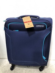 AMERICAN TOURISTER NAVY 4 WHEEL TRAVEL CASE