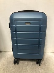 2 X ASSORTED SHOWKOO LIGHT BLUE 4 WHEEL TRAVEL CASE