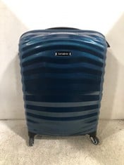 SAMSONITE PETROL BLUE 4 WHEEL TRAVEL CASE