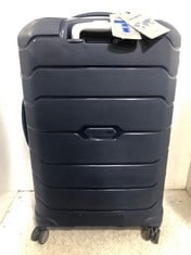 SAMSONITE NAVY BLUE 4 WHEEL TRAVEL CASE