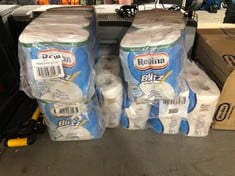 4 X REGINA BLITZ HOUSEHOLD KITCHEN ROLL 8 PACK