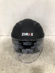 ZORAX HELMETS MOTORCYCLE HELMET MATT BLACK - SIZE XL