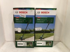 BOSCH EASYGRASSCUT 26 CORDED GRASS TRIMMER TO INCLUDE BOSCH EASYGRASSCUT 23 CORDED GRASS TRIMMER