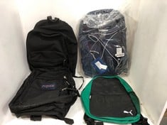 4 X ASSORTED ITEMS TO INCLUDE BERGHAUS 24/7 BACKPACK BLUE