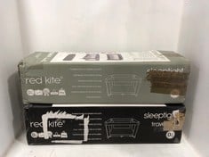 2 X RED KITE SLEEPTIGHT TRAVEL COT