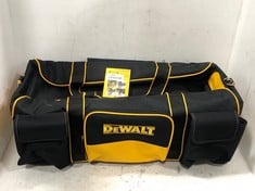 DEWALT FABRIC WHEELED TOOL BAG WITH SHOULDER STRAP DWST1-79210