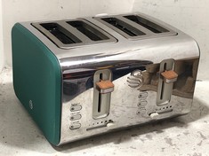 SWAN NORDIC COLLECTION 4 SLICE TOASTER PINE GREEN