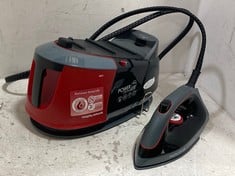 MORPHY RICHARDS 2400W POWER STEAM ELITE+ STEAM GENERATOR IRON BLACK/RED 332013 - RRP £229