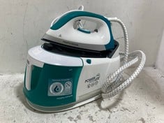 MORPHY RICHARDS 2400W POWER STEAM ELITE STEAM GENERATOR IRON WHITE/GREEN 332014 - RRP £170