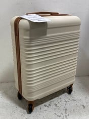 COOLIFE WHITE 4 WHEEL TRAVEL CASE