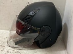 LS2 HELMETS AIRFLOW II MOTORCYCLE HELMET SOLID MATT BLACK - SIZE M