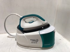 MORPHY RICHARDS 2400W POWER STEAM ELITE STEAM GENERATOR IRON WHITE/GREEN 332014 - RRP £170