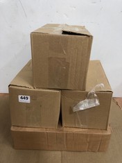 4 X BOXES OF ASSORTED ITEMS TO INCLUDE ADVANCED SPARE T8X50 SCREWDRIVER