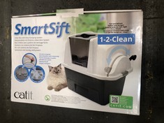 CATIT SMARTSIFT LITTER BOX WITH AIRSIFT FILTER SYSTEM