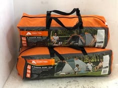 2 X OZARK TRAIL 4 PERSON DOME TENT