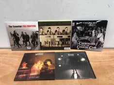 5 X ASSORTED VINYLS TO INCLUDE KRAFTWERK COMPUTER WORLD KLING KLANG DIGITAL MASTER VINYL