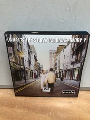 2 X OASIS WHATS THE STORY MORNING GLORY? VINYL TO INCLUDE OASIS HEATHEN CHEMISTRY VINYL