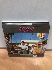 5 X ASSORTED VINYLS TO INCLUDE AC/DC DIRTY DEEDS DONE DIRT CHEAP VINYL